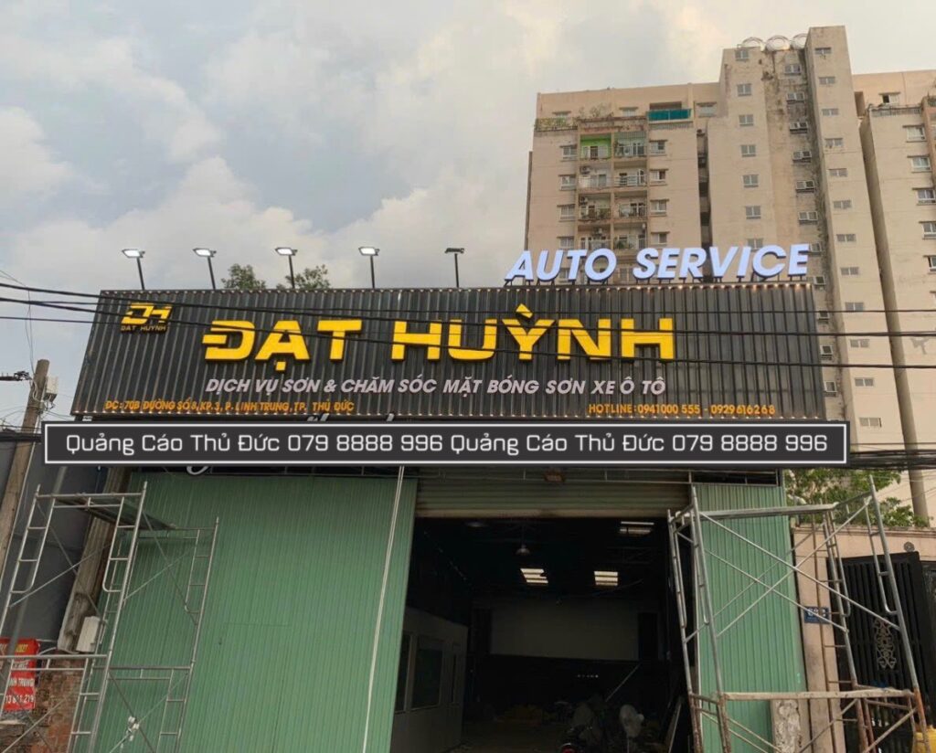 Bảng hiệu tôn