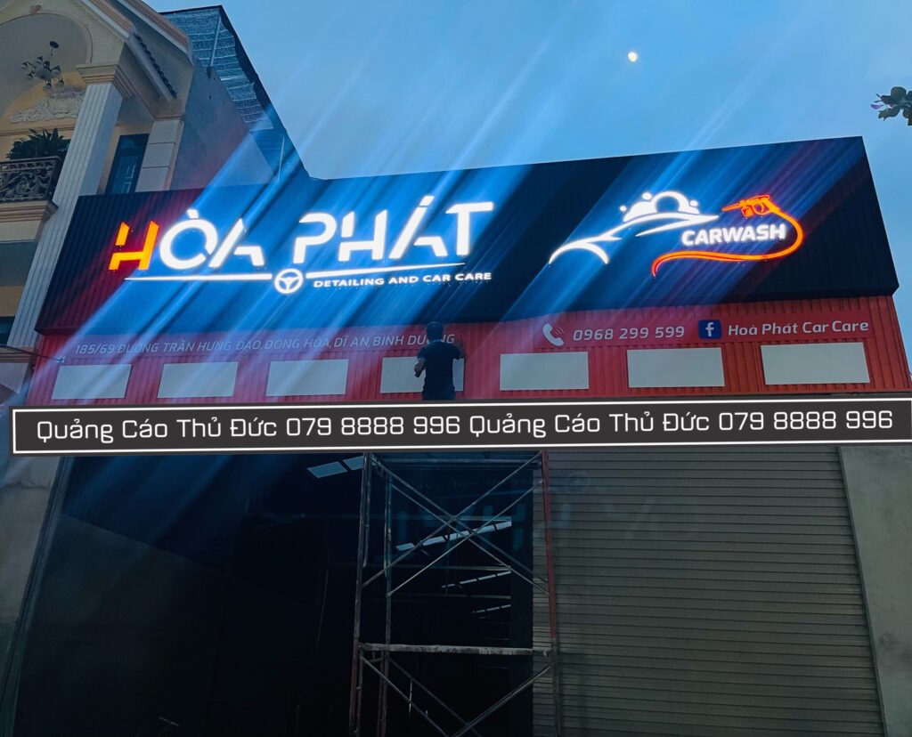 Bảng hiệu tôn