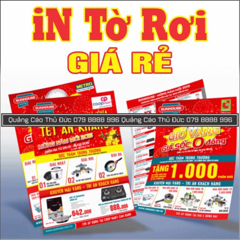 in tờ rơi