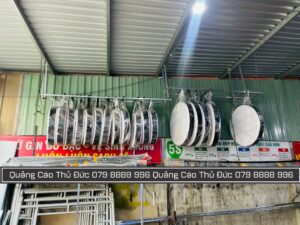 Hộp Đèn Mica Hút Nổi